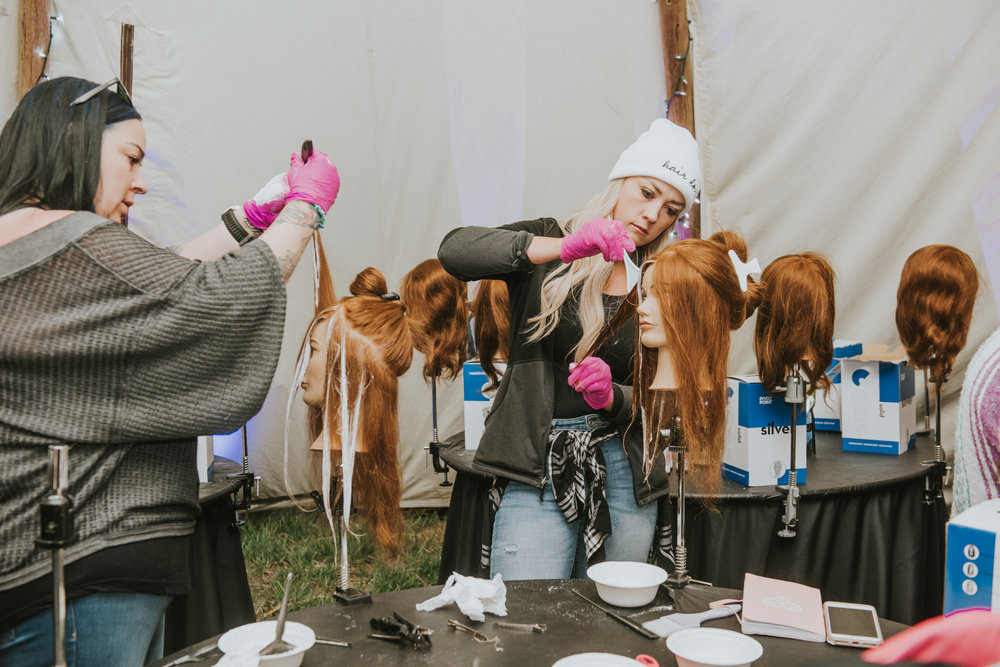 Hair Love Retreat Mannequin Work 3