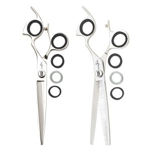 7 Inch Shark Fin Barber Shears Set