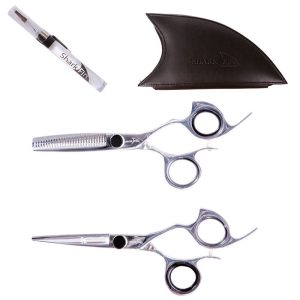 5.5 Inch Shark Fin Shears Set with Pouch