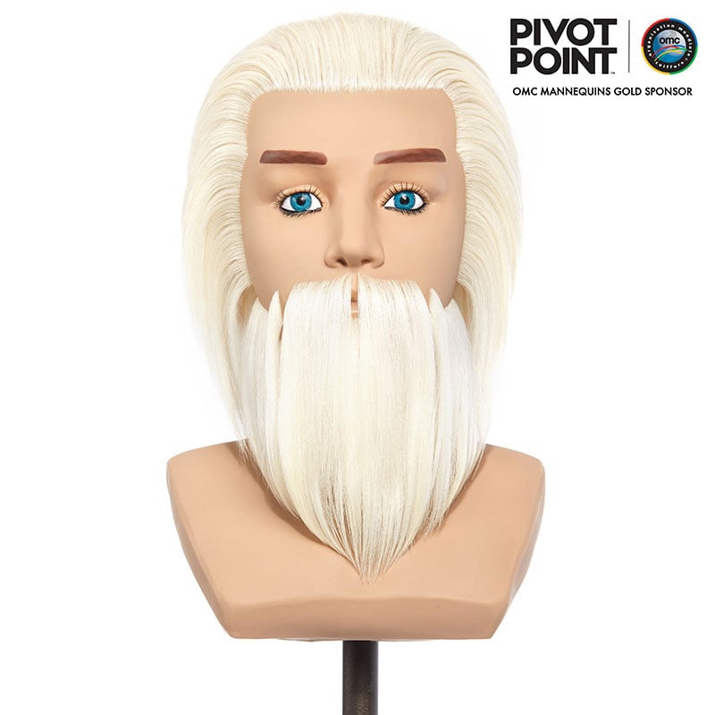 OMC Hairworld Gold Sponsor Pivot Point Johann Mannequin