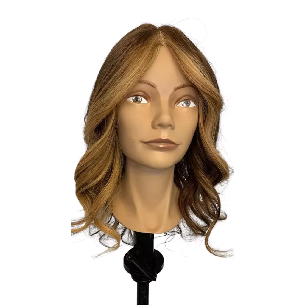 Mika - 100% Human Hair Pivot Point Custom Mannequin for Wella