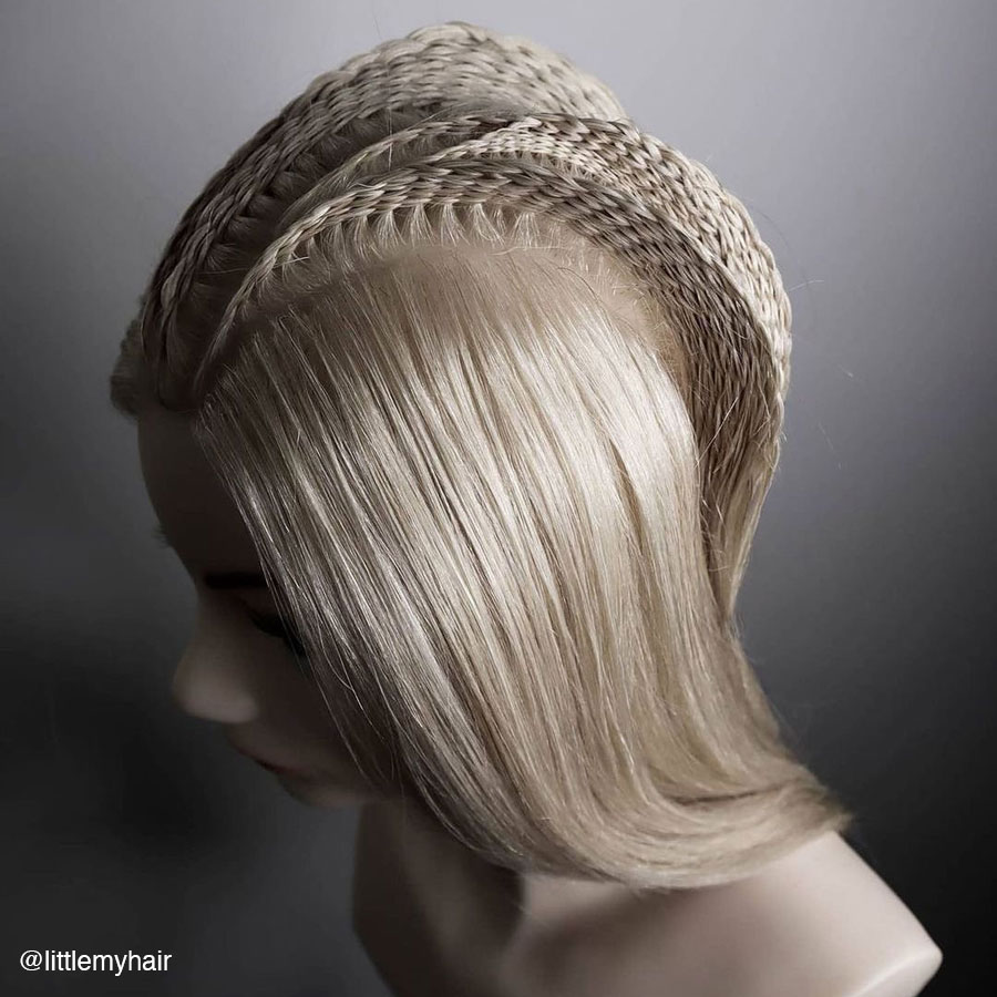 Pivot Point Competition Mannequin @littlemyhair