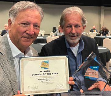 Frank Ellermeyer and Robert Passage