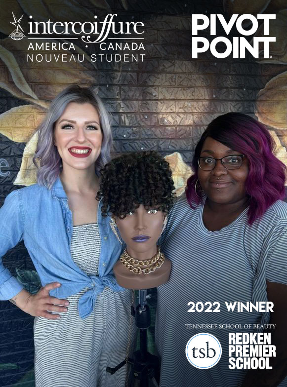 Intercoiffure and Pivot Point Student Contest TSB Winner