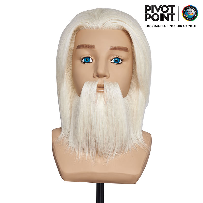 OMC Hairworld Gold Sponsor Pivot Point Pierangelo Mannequin