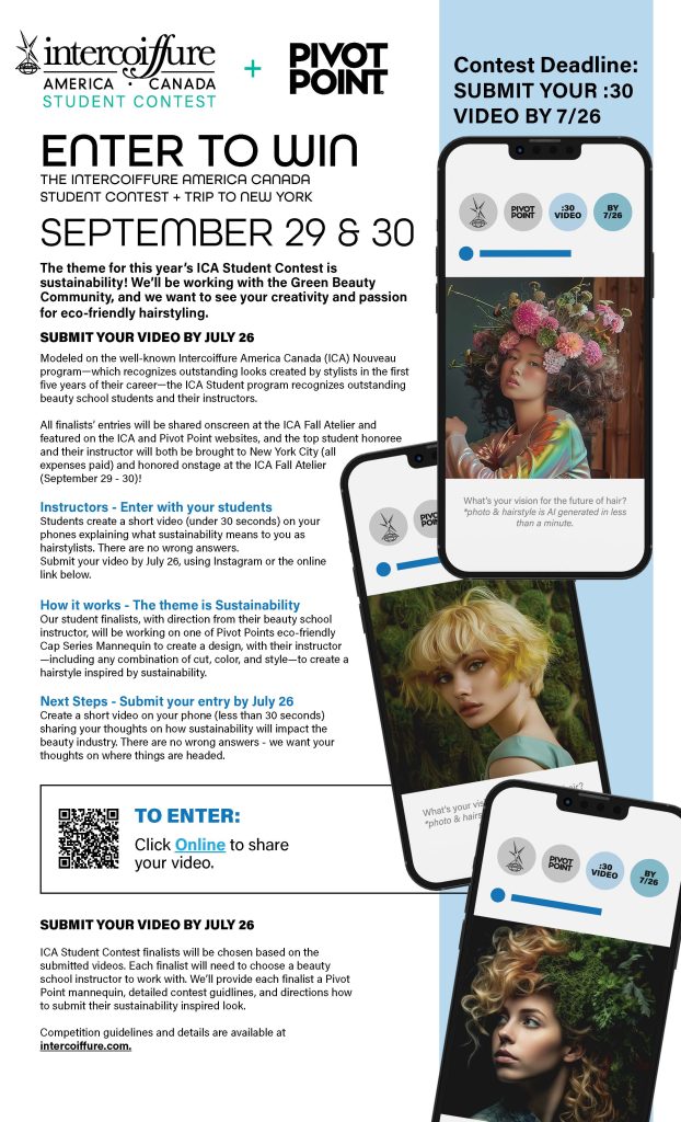 2024 Intercoiffure Student Contest