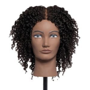 Maya - 100% Human Textured Hair Mannequin