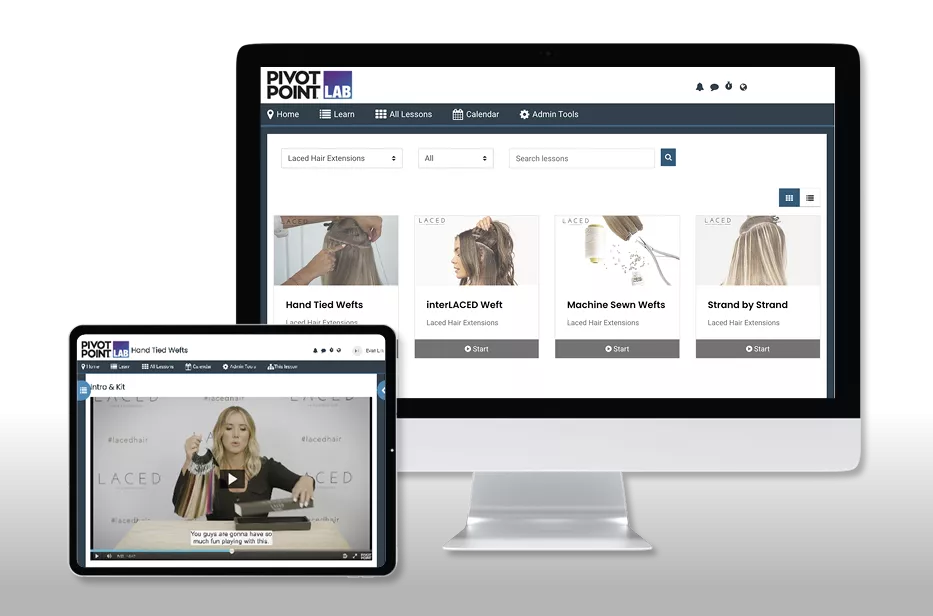 Laced Hair Education on Pivot Point LAB